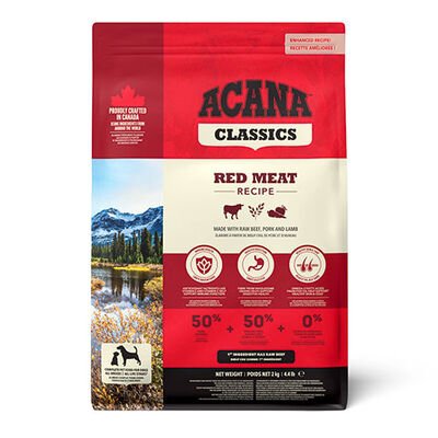 Acana Classic Red Düşük Tahıllı Köpek Maması Tüm Irk ve Yaşam Evreleri 2 Kg