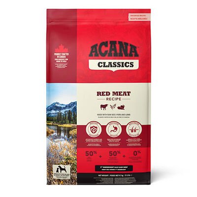 Acana Classic Red Düşük Tahıllı Köpek Maması Tüm Irk ve Yaşam Evreleri 9,7 Kg