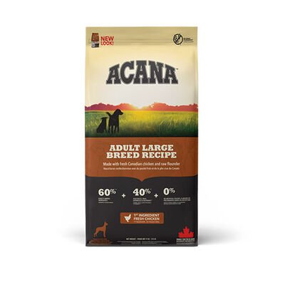 Acana Heritage Adult Large Breed Büyük Irk Tahılsız Yetişkin Köpek Maması 17 Kg