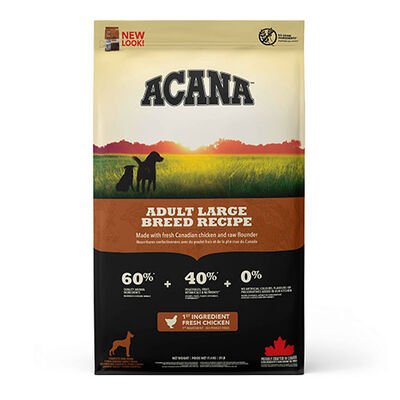 Acana Heritage Adult Large Breed Büyük Irk Tahılsız Yetişkin Köpek Maması 11,4 Kg