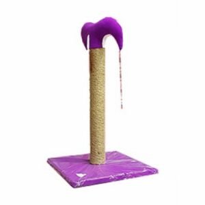 Bedspet İnce Kedi Tırmalama Tahtası 50 Cm Mor