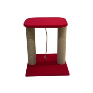 Bedspet Kedi Tırmalama Platformu M:1 Kırmızı