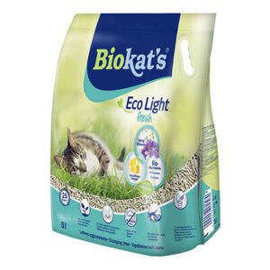 Biokat's Eco Light Fresh Spring Blossom Bahar Çiçeği Kokulu Pelet Kedi Kumu 2x5 Lt