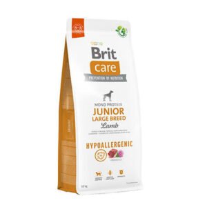 Brit Care Hypoallergenic Junior Large Breed Lamb Kuzulu Büyük Irk Yavru Köpek Maması 12 Kg