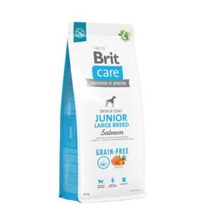 Brit Care Skin Coat Somonlu Büyük Irk Tahılsız Yavru Köpek Maması 12 Kg