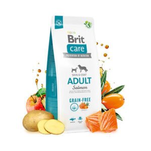 Brit Care Skin Coat Somonlu Tahılsız Yetişkin Köpek Maması 12 Kg