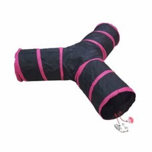 EuroCat Üç Yollu Tünel Kedi Oyuncağı