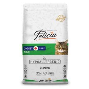 Felicia Hypoallergenic Tavuklu Düşük Tahıllı Yetişkin Kedi Maması 2 Kg
