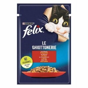 Felix Pouch Sığır Etli Yetişkin Kedi Konservesi 85 Gr