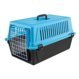Ferplast Atlas 20 Küçük Irk Köpek ve Kedi Taşıma Çantası Mavi 58x37x32 Cm