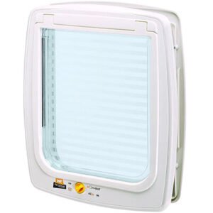 Ferplast Swing 15 Plastik Kedi ve Köpek Kapısı Beyaz