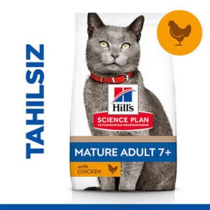 Hill’s SCIENCE PLAN No Grain Mature Adult 7+ Tavuklu Tahılsız Yaşlı Kedi Maması 1,5 Kg