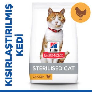 Hill’s SCIENCE PLAN Sterilised Tavuklu Kısırlaştırılmış Kedi Maması 10 Kg