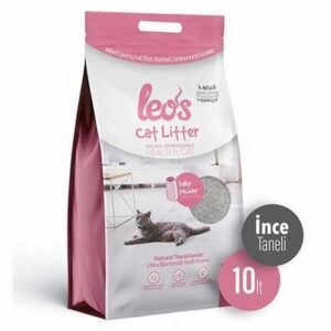 Leos Cat Litter Baby Powder Kokulu İnce Taneli Kedi Kumu 2x10 Lt