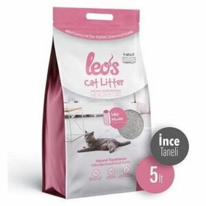 Leos Cat Litter Baby Powder Kokulu İnce Taneli Kedi Kumu 5 Lt