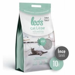 Leos Cat Litter Doğal Bentonit İnce Taneli Kedi Kumu 10 Lt