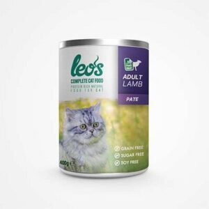 Leos Kuzu Etli Pate Yetişkin Kedi Konservesi 400 Gr