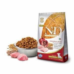N&D Ancestral Grain Tavuklu Narlı Küçük Irk Düşük Tahıllı Yavru Köpek Maması 7 Kg