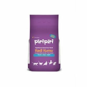 Pisipisi Pudra Kokulu Topaklanan Bentonit İnce Taneli Kedi Kumu 10 Kg