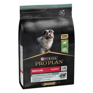 Pro Plan Medium Puppy Sensitive Digestion Kuzulu Orta Irk Yavru Köpek Maması 3 Kg