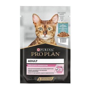 Pro Plan Pouch Delicate Okyanus Balıklı Yetişkin Kedi Konservesi 26 Adet 85 Gr
