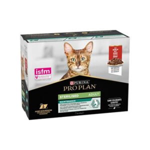 Pro Plan Sterilised Pouch Sığır Etli Kısırlaştırılmış Kedi Konservesi 10 Adet 85 Gr