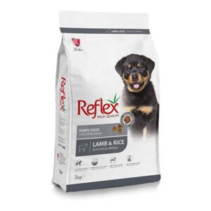 Reflex Kuzulu ve Pirinçli Yavru Köpek Maması 3 Kg