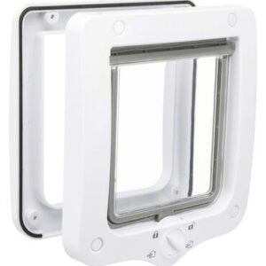 Trixie Plastik Dört Yönlü Beyaz Kedi Kapısı 20x22 Cm