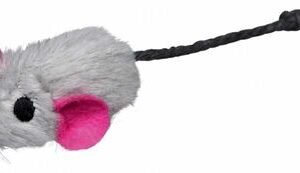 Trixie Kedi Otlu Peluş Fare Kedi Oyuncağı 6'lı 5 Cm