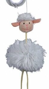 Trixie Peluş Elastik İpli Koyun Kedi Oyuncağı 20 Cm