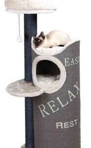 Trixie Kedi Tırmalama ve Oyun Evi 134 Cm Gri Açık Gri