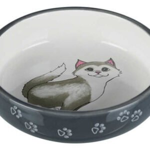 Trixie Kısa Burunlu Kedi Seramik Mama Su Kabı 15 Cm