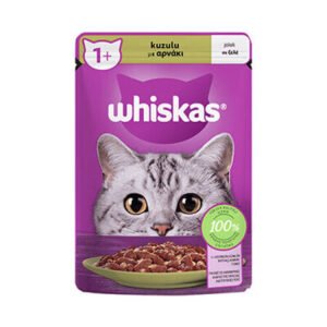 Whiskas Pouch Jöle İçinde Kuzulu Yetişkin Kedi Konservesi 85 Gr